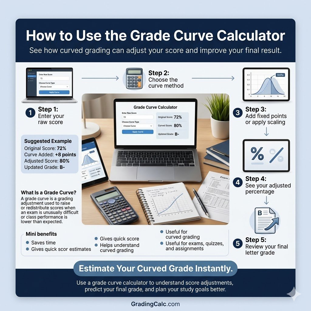 How to Use the Grade Curve Calculator