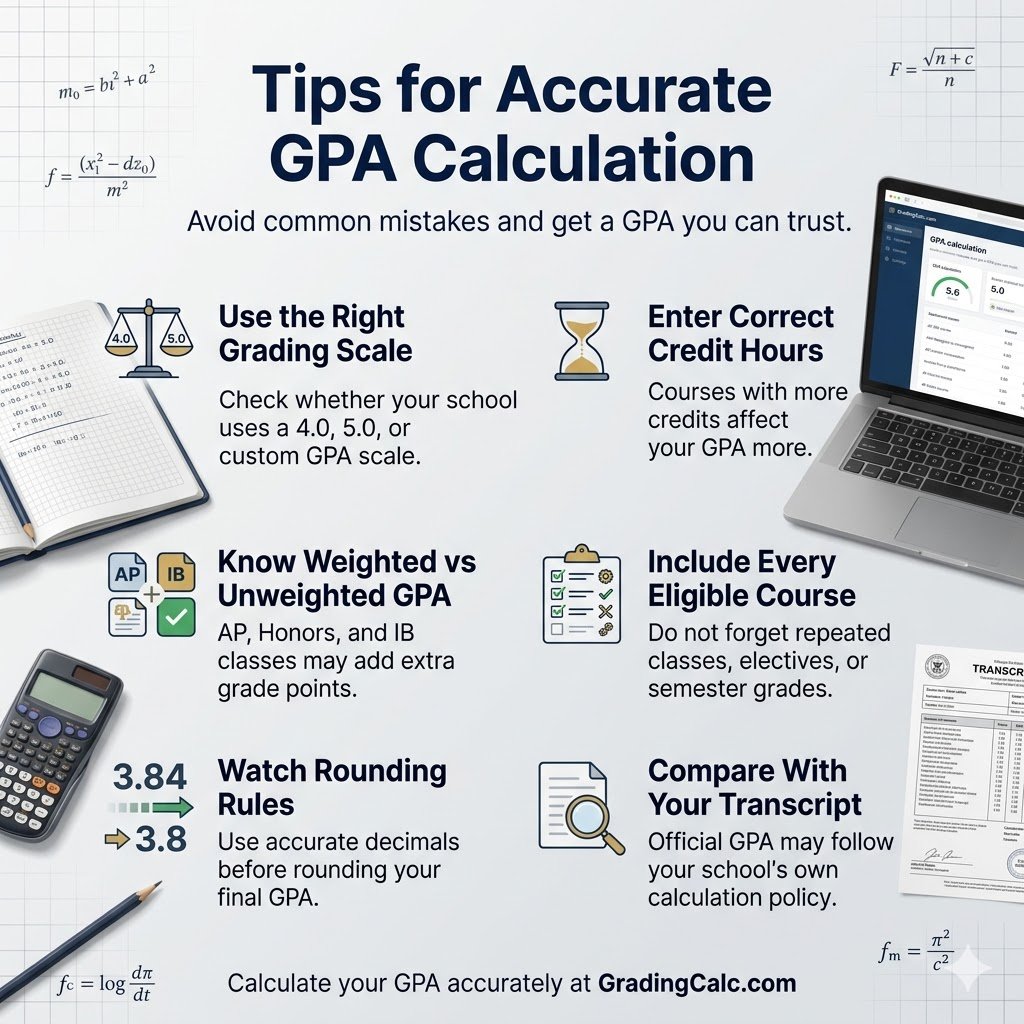 Tips for Accurate GPA Calculation